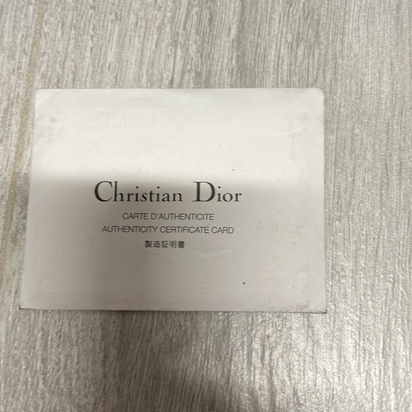 VINTAGE Dior handbag, satchel. Denim and orange print. - Picture 11 of 11